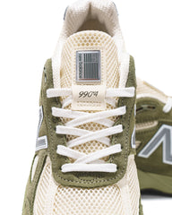 New Balance Unisex Made in USA 990v4 Olive Leaf U9901MX - FOOTWEAR - Canada
