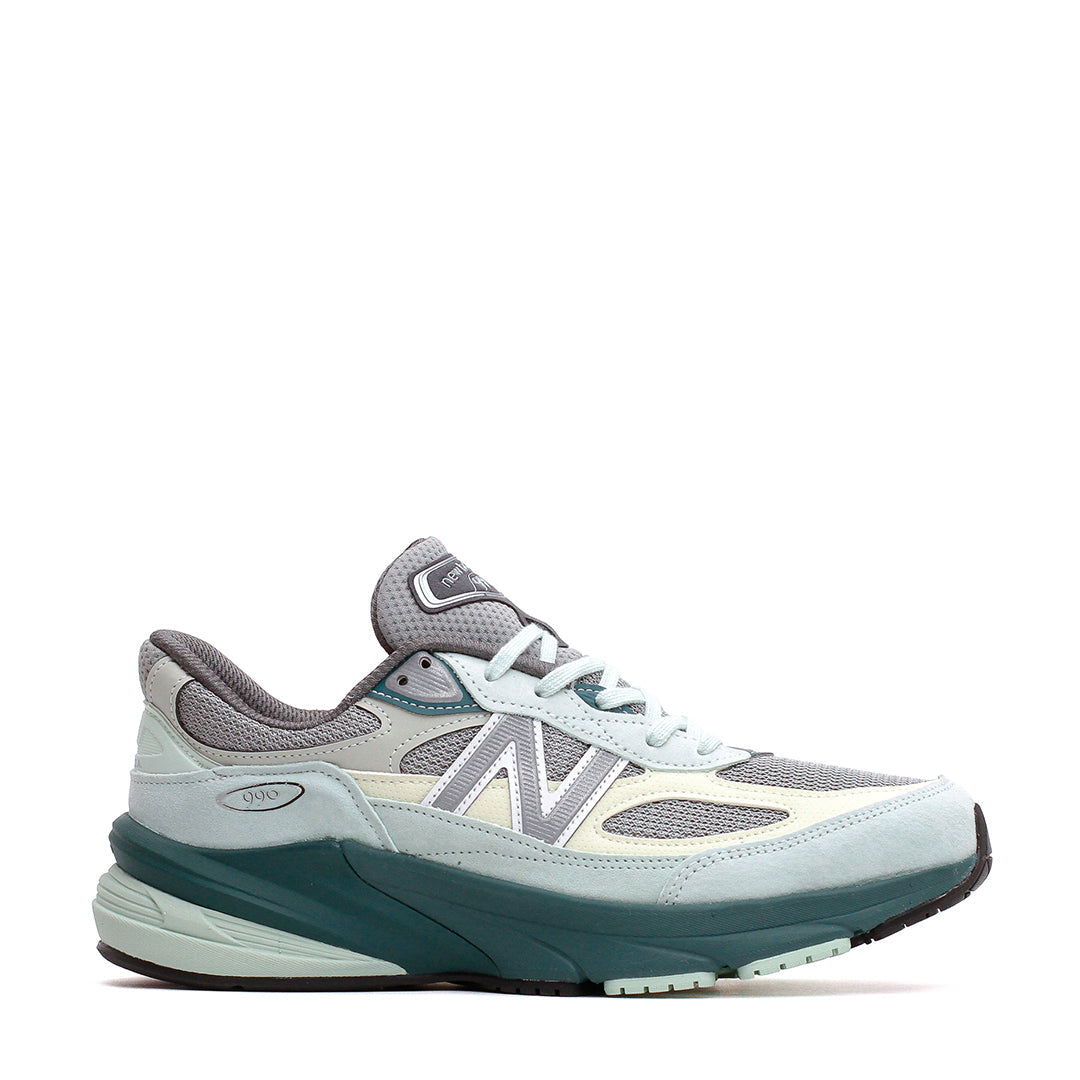New Balance Unisex Made in USA 990v6 Clay Ash New Spruce U990GT6 - FOOTWEAR - Canada Main image