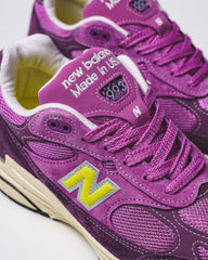 New Balance Unisex Made in USA 993 Passion Fruit Dusted Grape U9934JA - FOOTWEAR - Canada