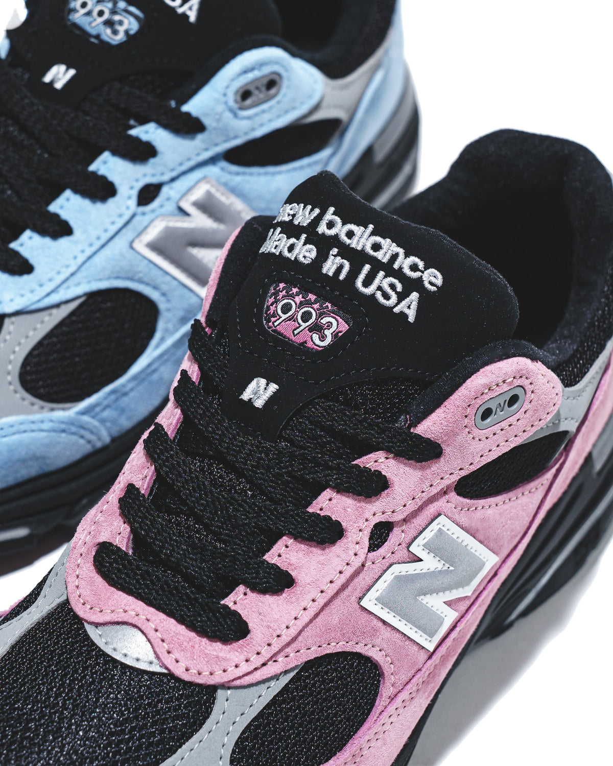 New Balance Unisex Made in USA 993 Pink Taffy U993PB - FOOTWEAR - Canada