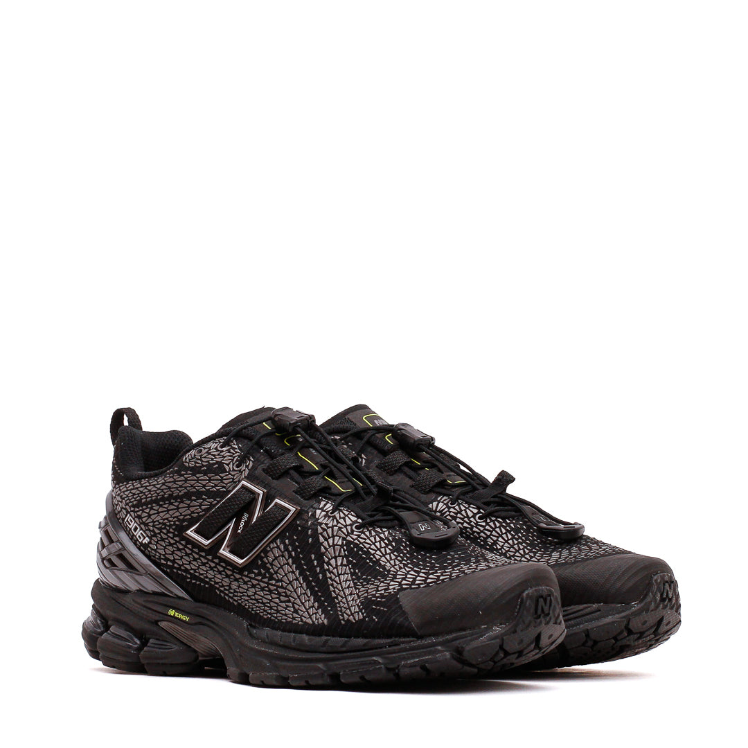 New Balance Unisex U1906F Black Alkaline Green U19068PN Secondary image