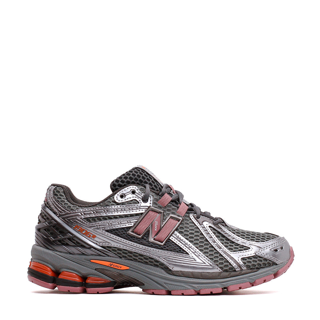 New Balance Unisex U1906RV1 Dark Silver Metallic Rosewood U190629R - FOOTWEAR - Canada Main image