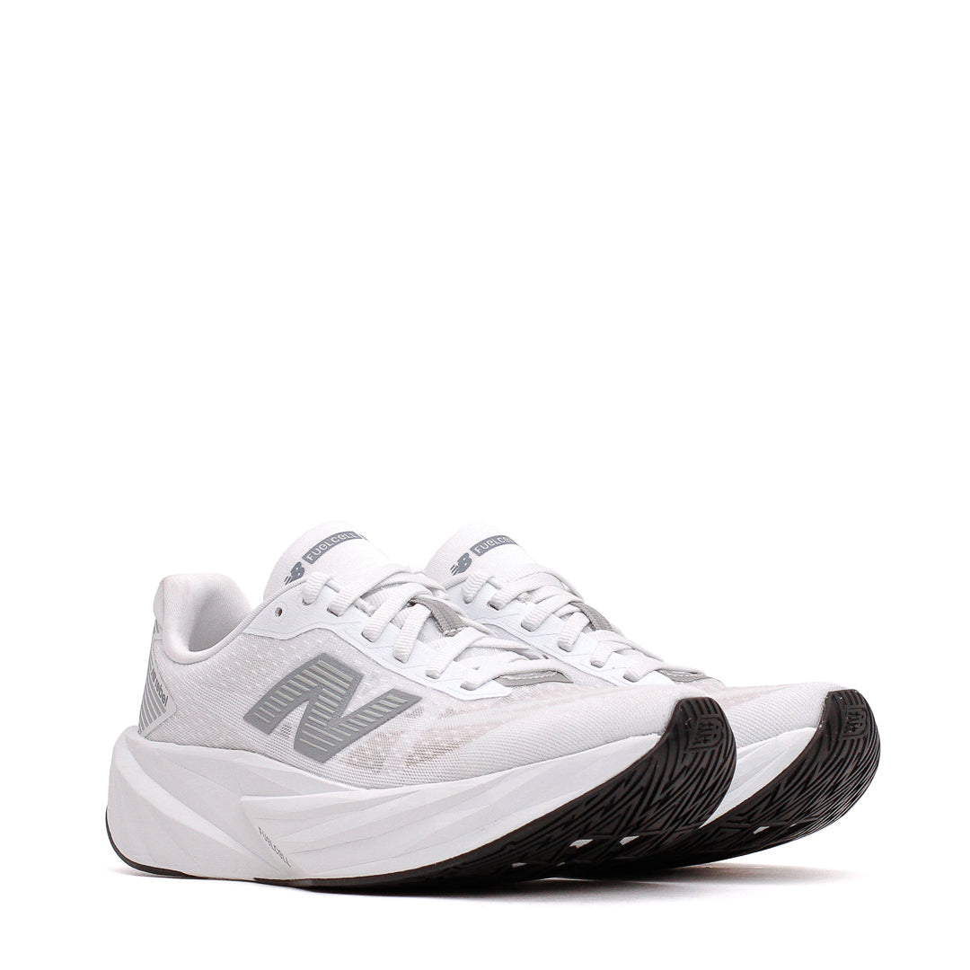 New Balance Women FuelCell Rebel v5 White Silver WFCXLM5 Secondary image