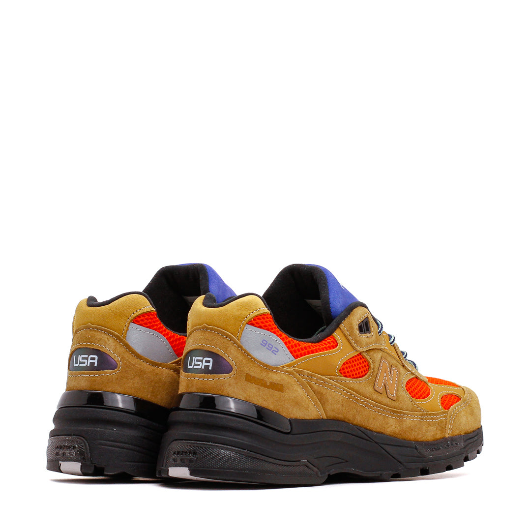 New Balance x Action Bronson Unisex Made in USA 992 Golden Brown U992AB1 - FOOTWEAR - Canada