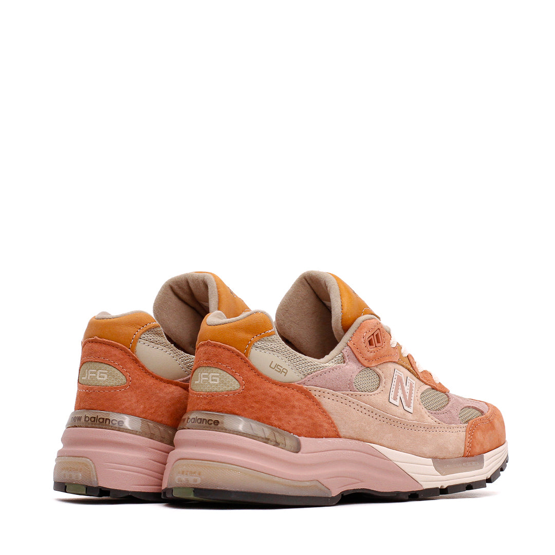 New Balance x Joe Freshgoods Unisex Made in USA 992 Rose Smoke Misty Rose U992JG1 - FOOTWEAR - Canada