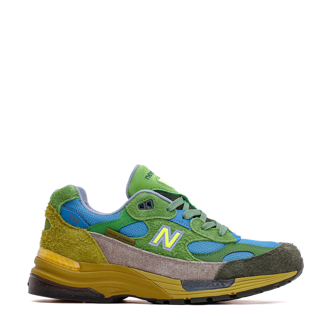 New Balance x Salehe Bembury Men New Balance 992 Green Sky Blue U992SB - FOOTWEAR - Canada Main image