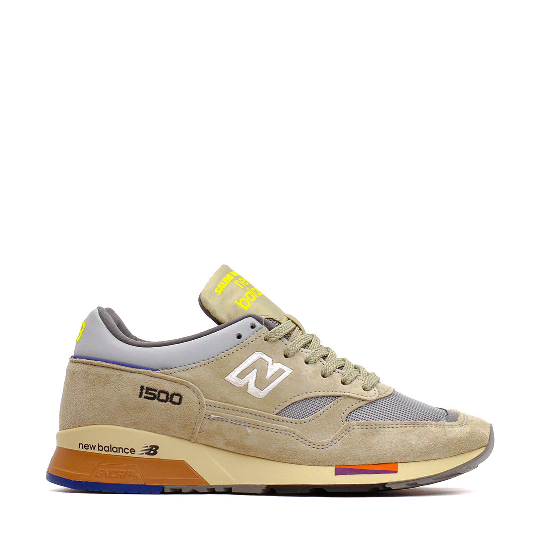 New Balance x Salehe Bembury Men Made in UK 1500 Olive Grey U1500SB FOOTWEAR Canada Main image