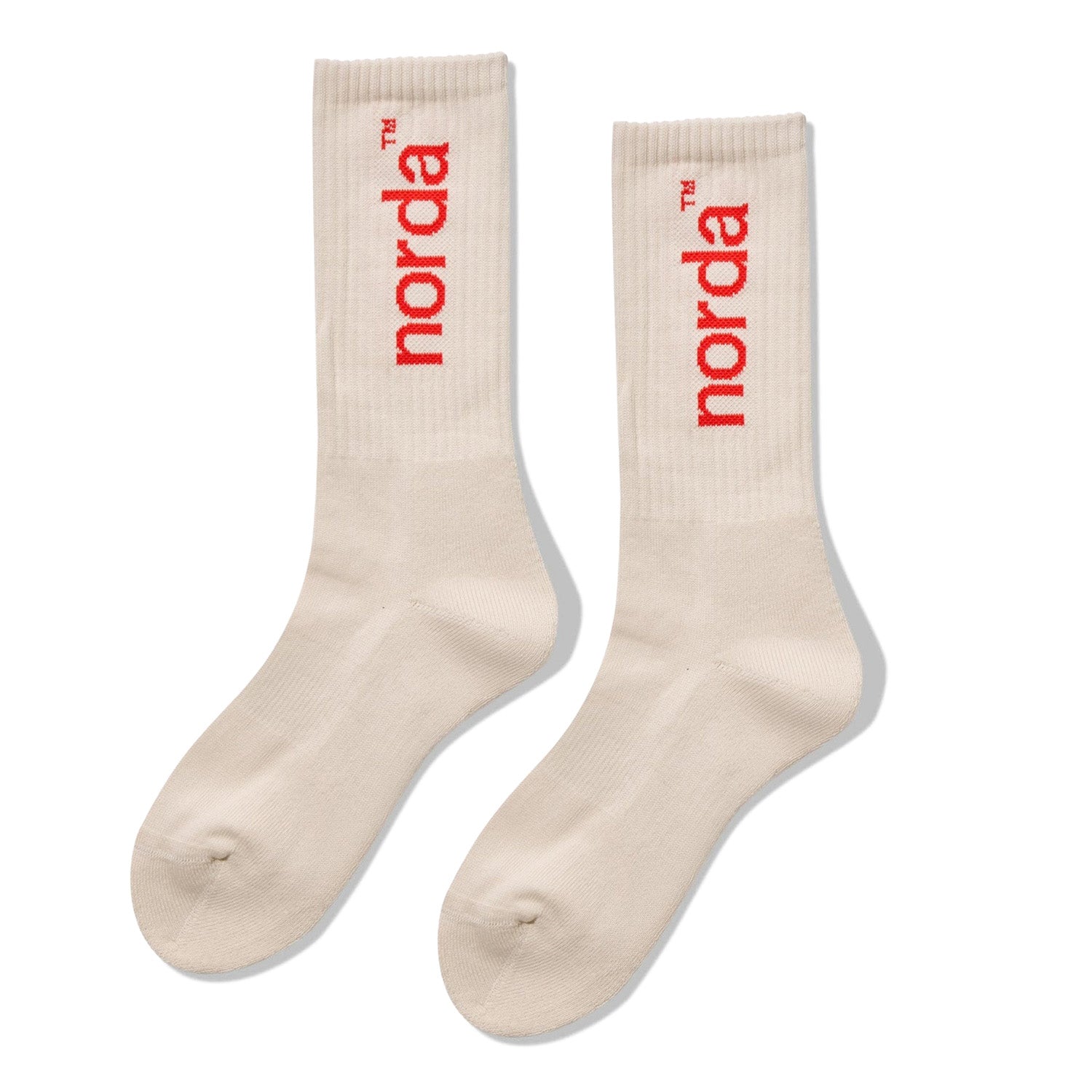 Norda Unisex Retro Sock Cream - SOCKS - Canada