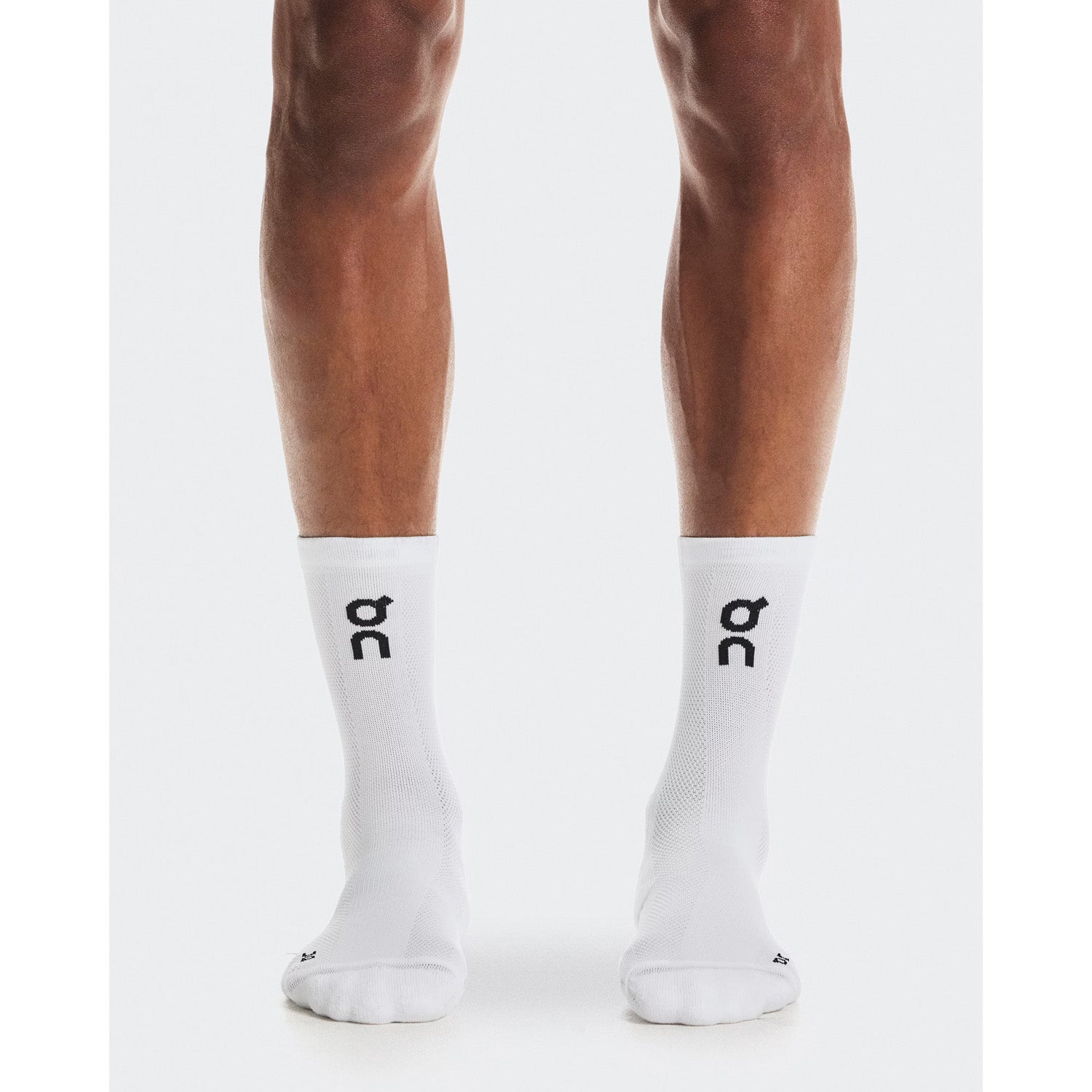 ON Core Run Sock High 2P White Secondary image