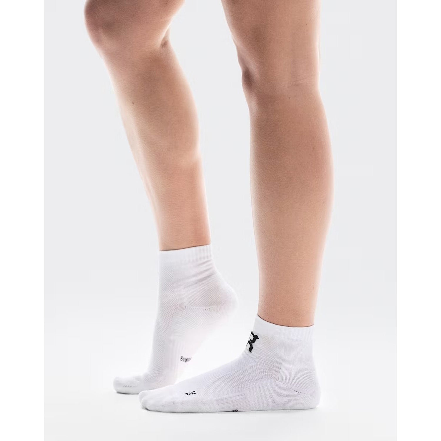ON Core Run Sock Mid 2P White - SOCKS - Canada