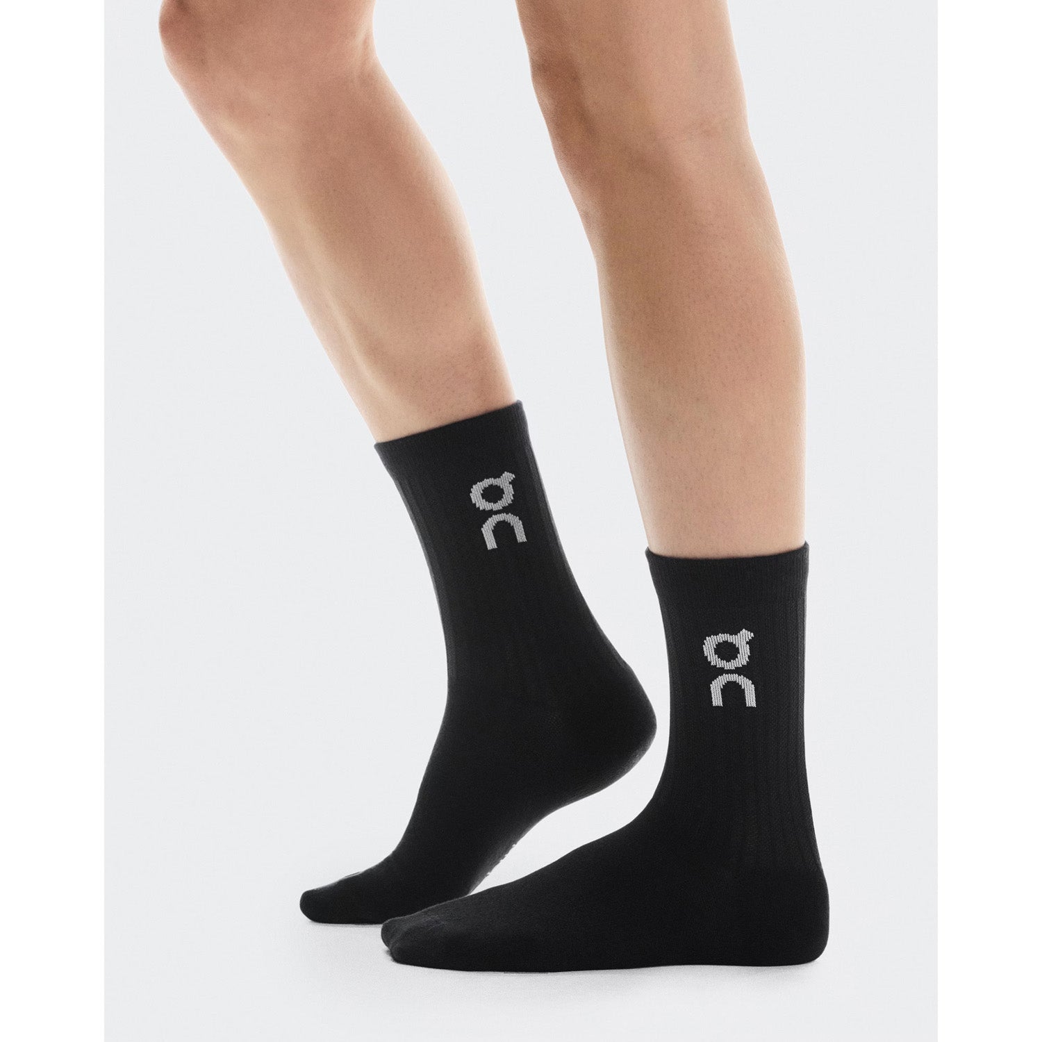 ON Logo Sock High 3P Black Secondary image