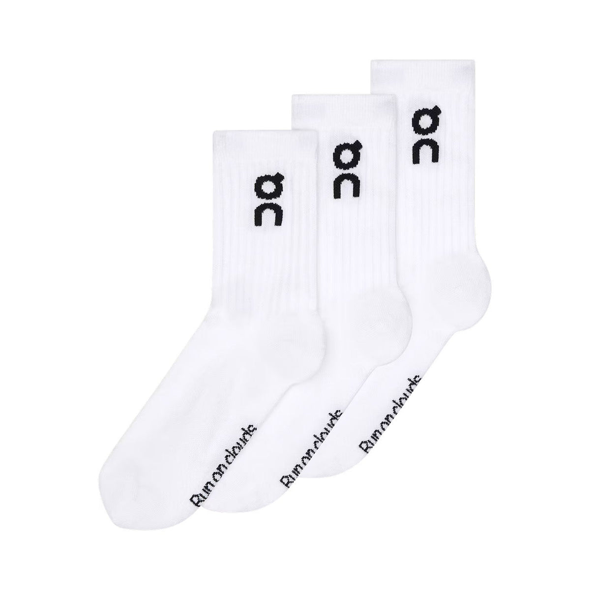 ON Logo Sock High 3P White - SOCKS - Canada Main image