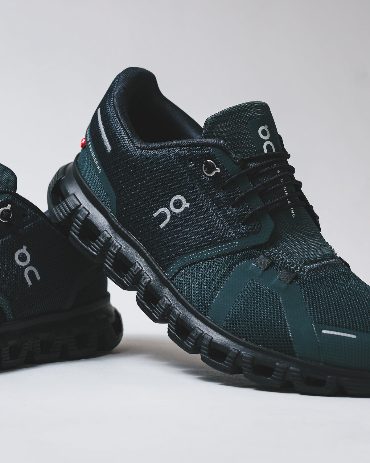 ON Men Cloud 6 Evergreen Black 3MF10070214 - FOOTWEAR - Canada