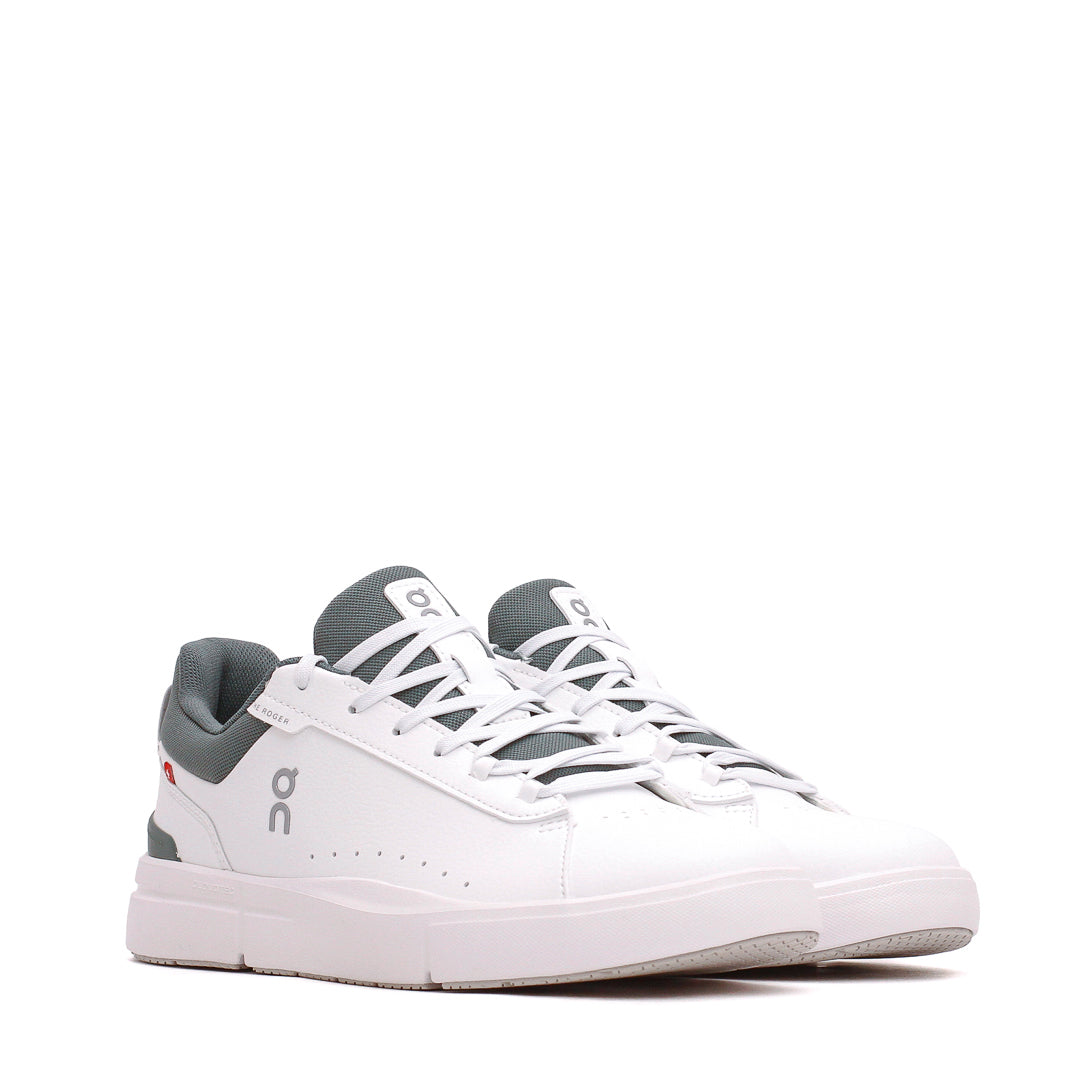 ON Men THE ROGER Advantage White Olive 3MF30641528 - FOOTWEAR - Canada