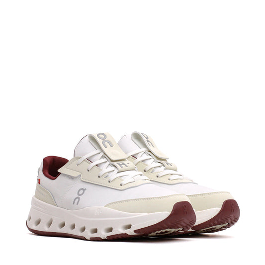 ON Men THE ROGER Wildcard Ivory Maroon 3MG10374758 - FOOTWEAR - Canada
