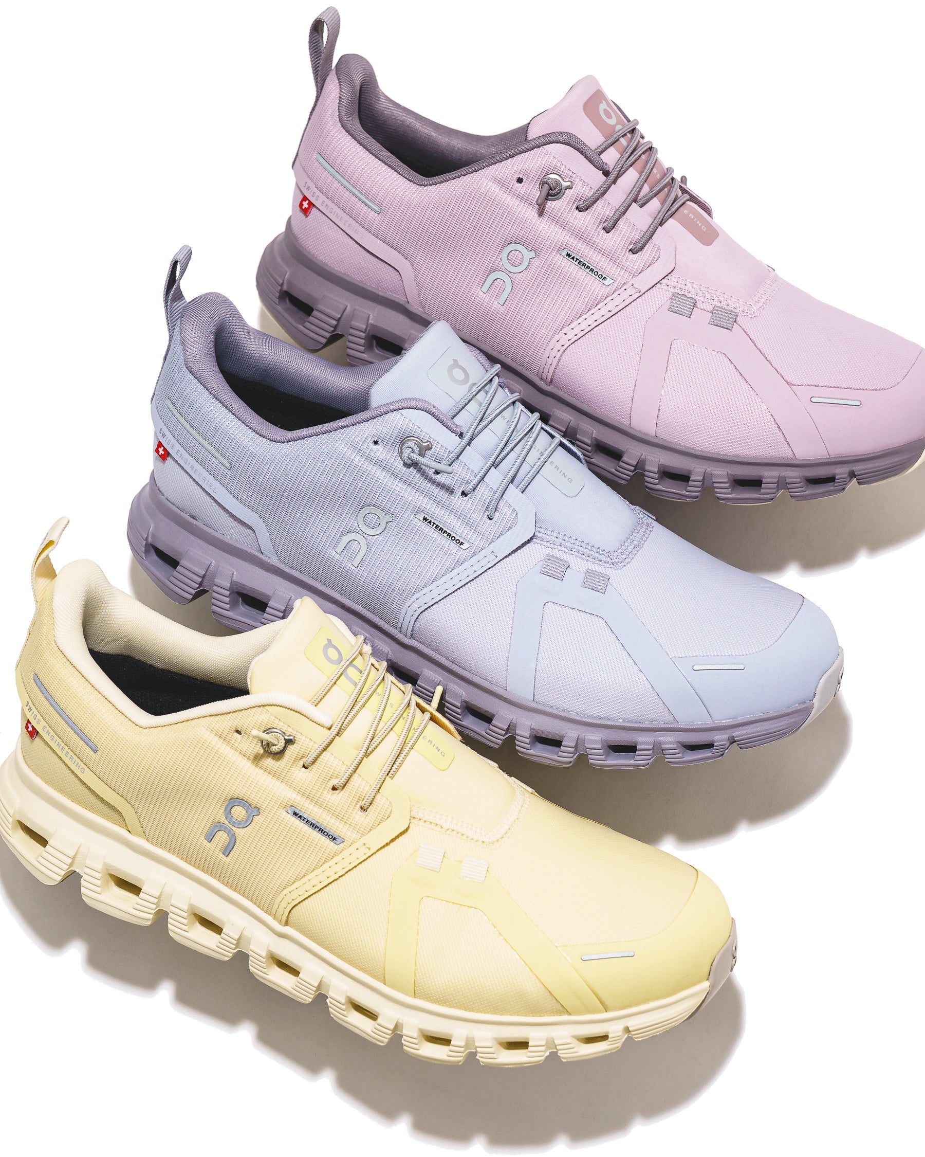 ON Women Cloud 6 WP Mauve Zinc 3WF10053037 - FOOTWEAR - Canada