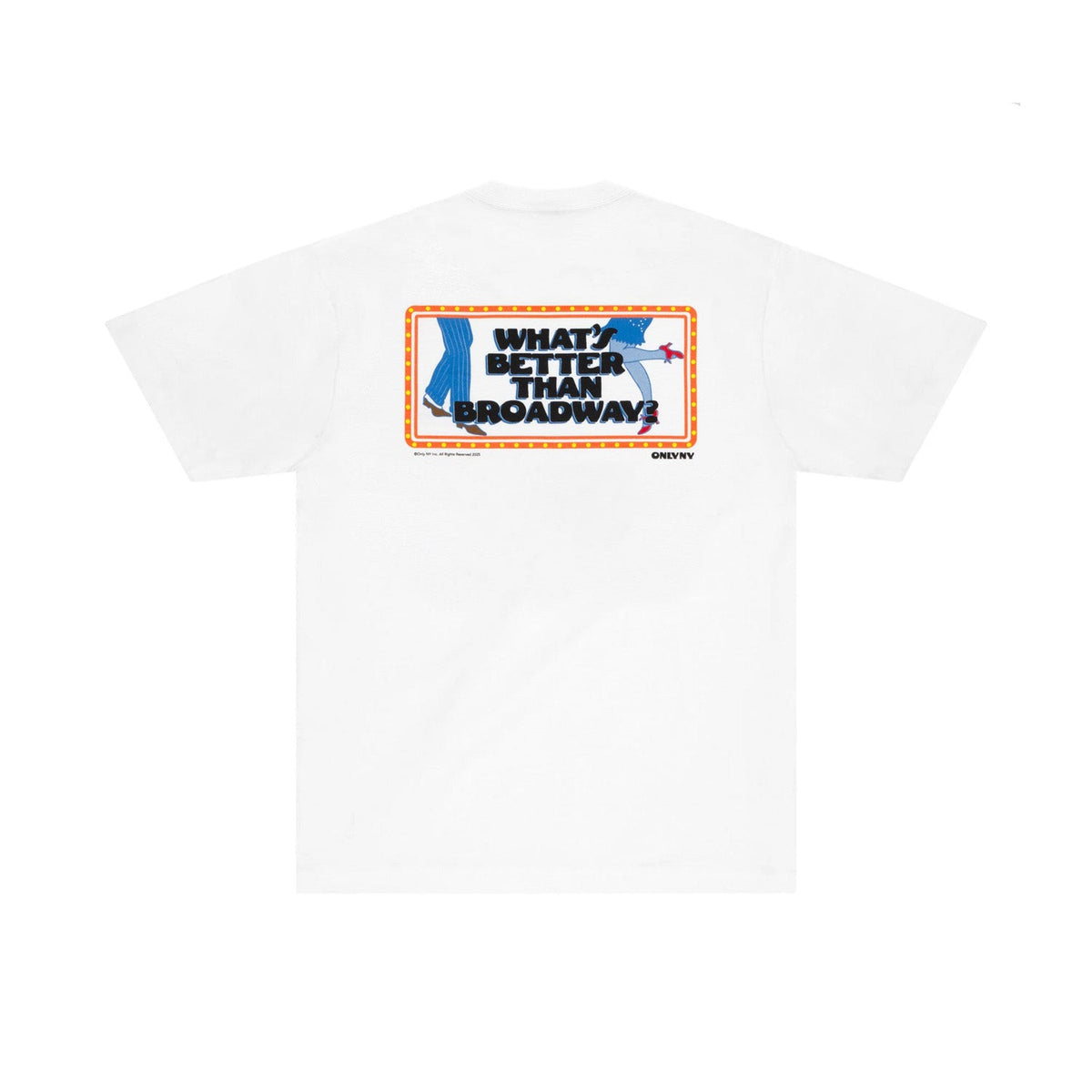 Only NY Broadway Lights T-Shirt White - T-SHIRTS - Canada Main image