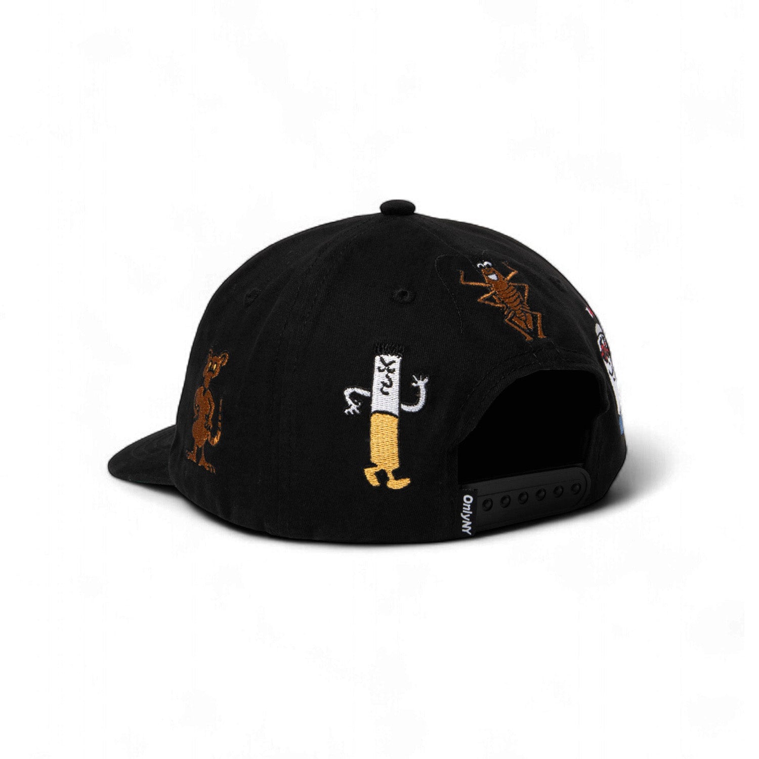 Only NY Homies Of New York Pinch Front Hat Black - HEADWEAR - Canada