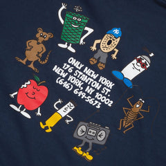 Only NY Homies of NYC Hoodie Navy - SWEATERS - Canada