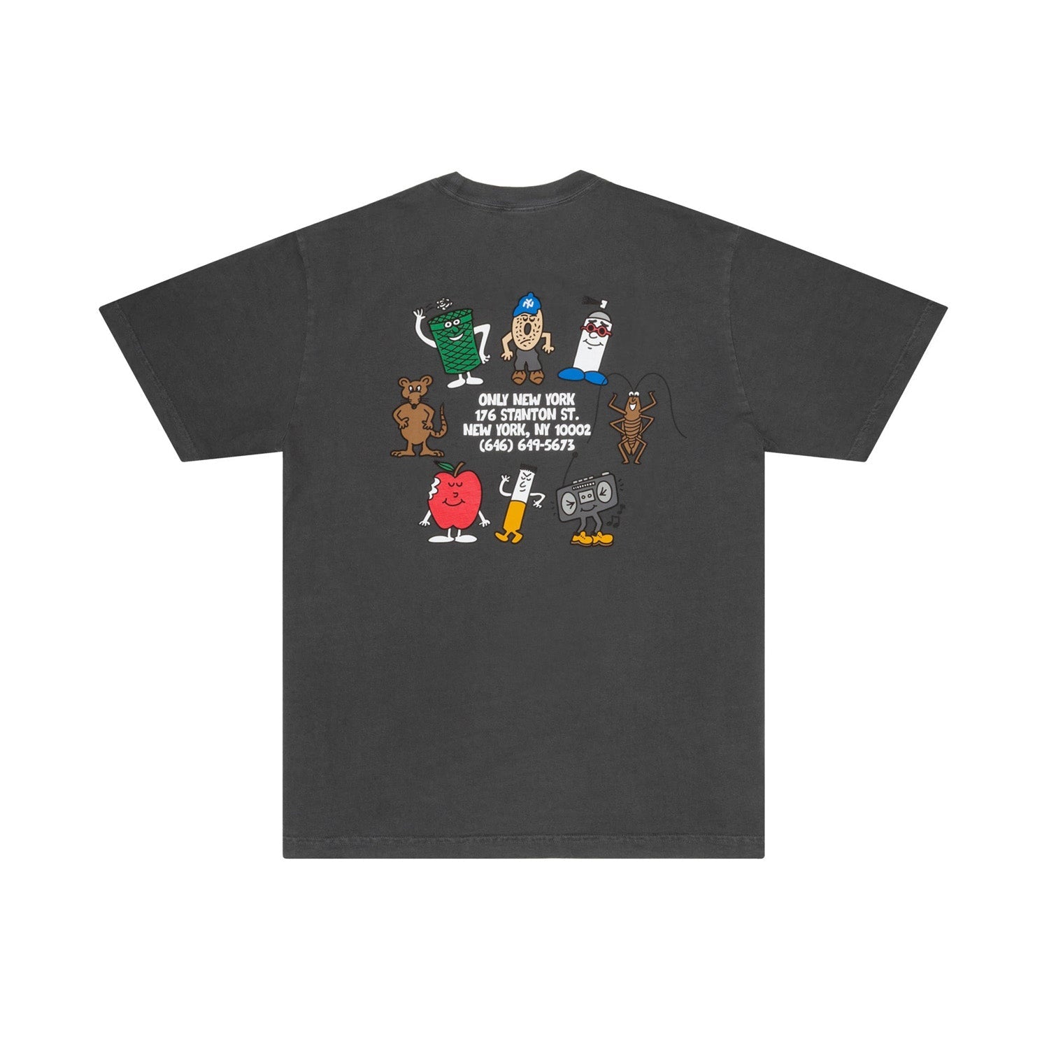 Only NY Homies of NYC T-Shirt Vintage Black - T-SHIRTS - Canada