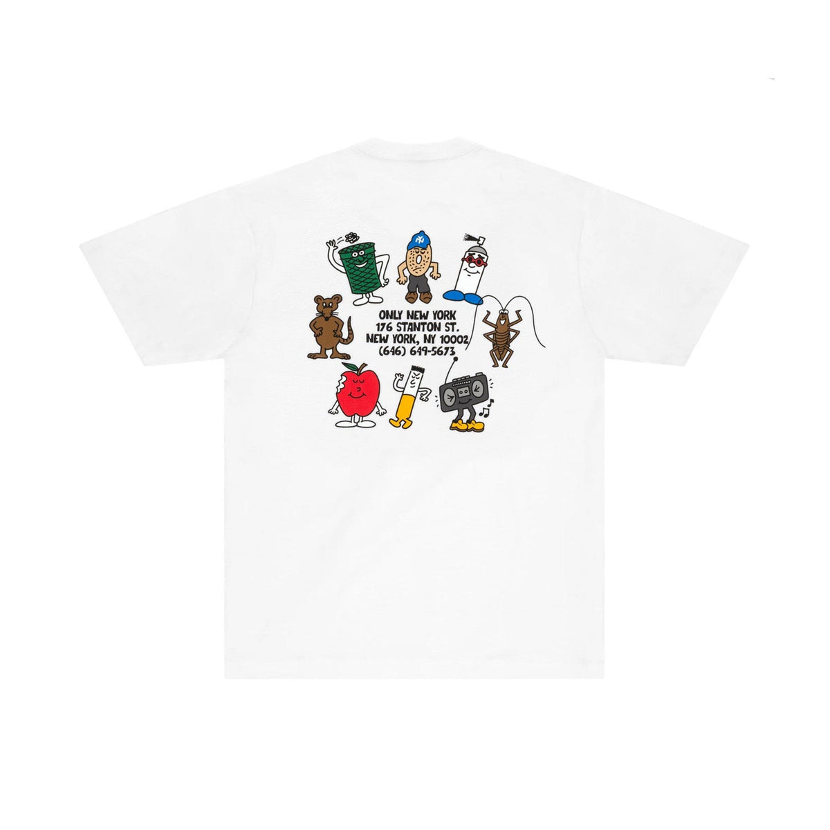 Only NY Homies of NYC T-Shirt White - T-SHIRTS - Canada Main image