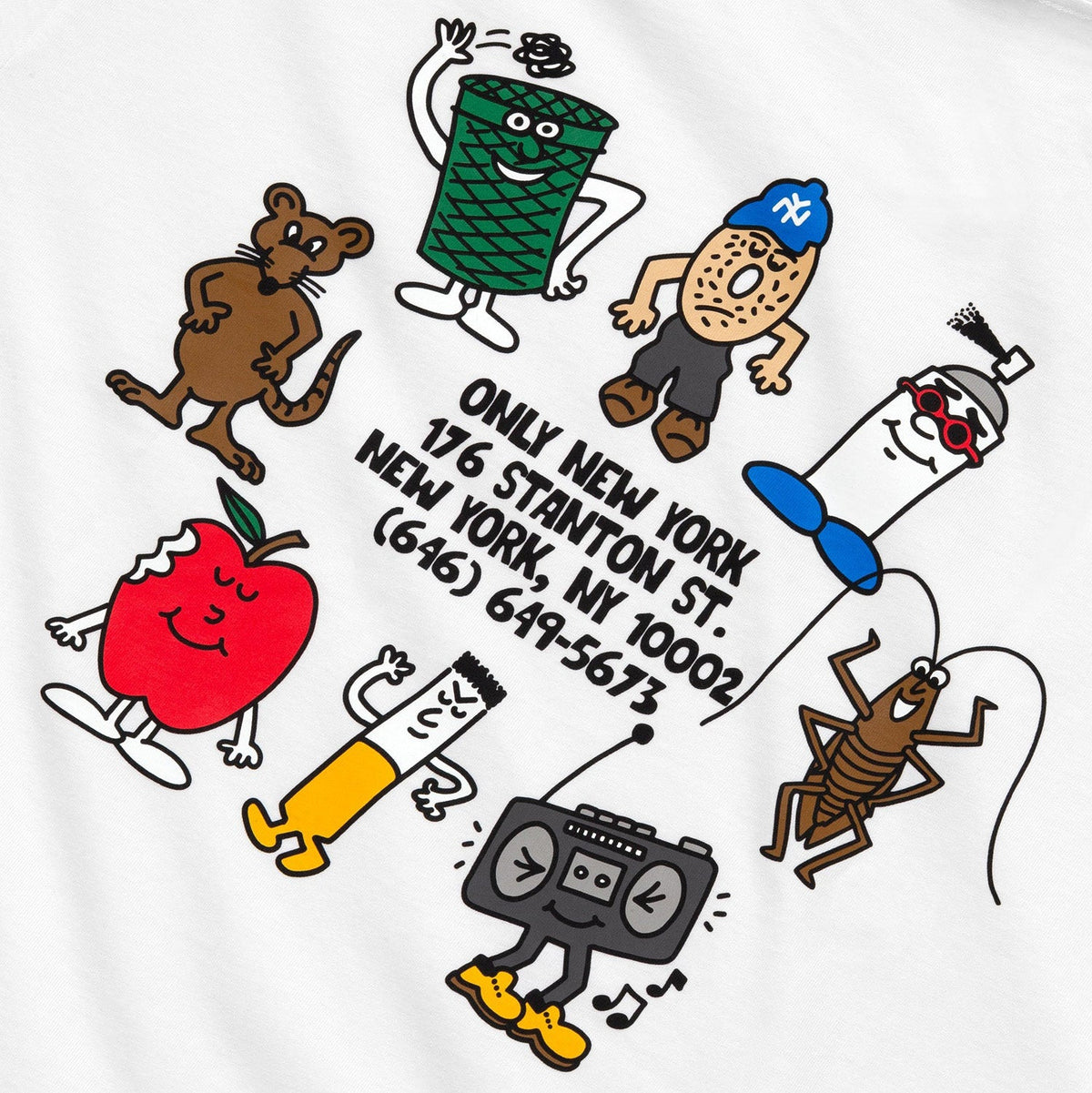 Only NY Homies of NYC T-Shirt White - T-SHIRTS - Canada