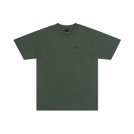 Only NY Lodge Logo Pocket T-Shirt Dark Olive - T-SHIRTS - Canada