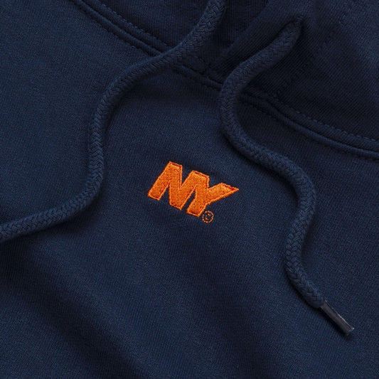Only NY Mini NY Speed Logo Hoodie Navy - SWEATERS - Canada
