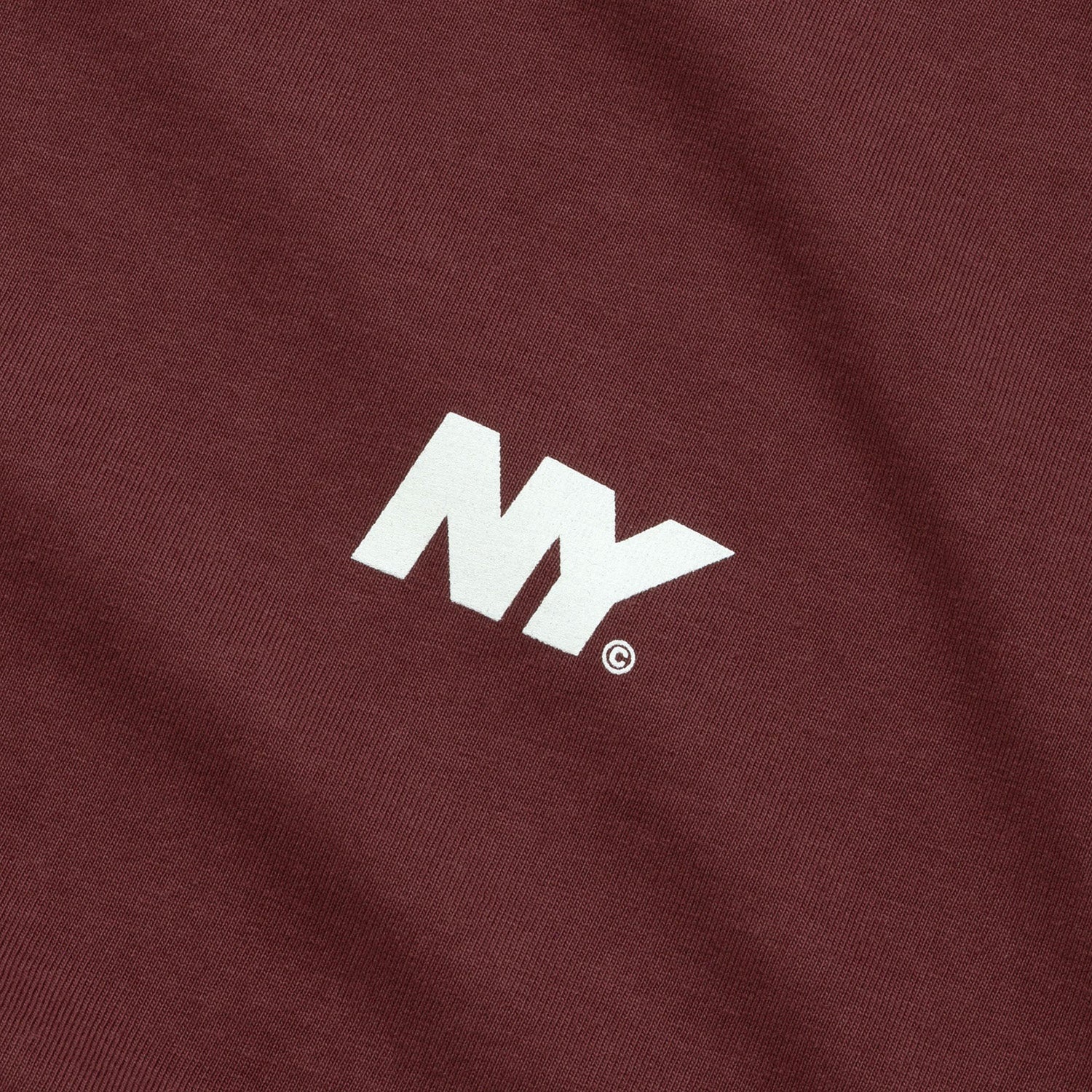 Only NY Mini NY Speed Logo T-Shirt Maroon Secondary image