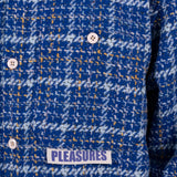 Pleasures Men Periodic Work Shirt Blue - TOPS - Canada