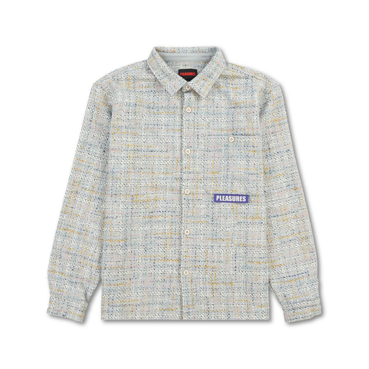 Pleasures Men Periodic Work Shirt Grey - TOPS - Canada Main image