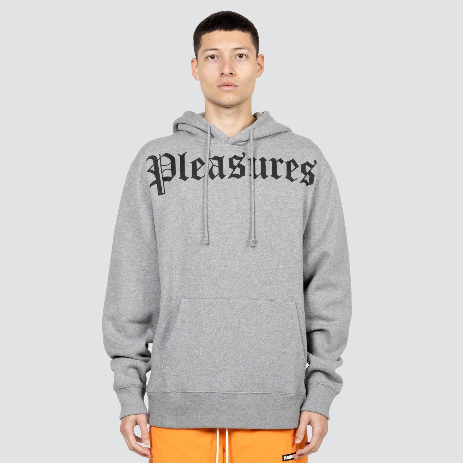Pleasures Men Pub Hoodie Heather Grey Secondary image