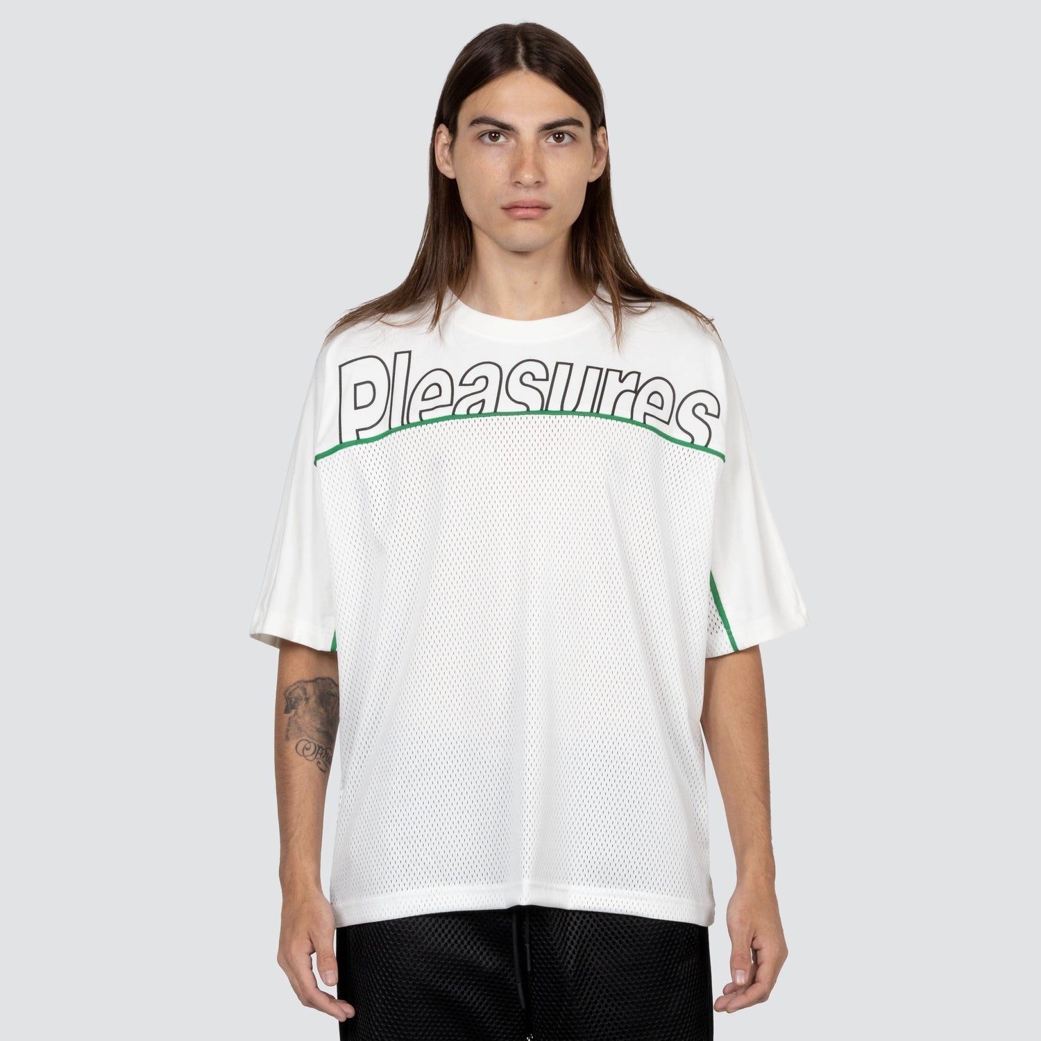 Pleasures discount tee shirt