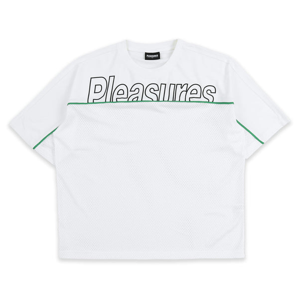 Pleasures Men Reveal Mesh T Shirt White Solestop