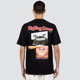 Pleasures Men Rolling Stone T-Shirt Black - T-SHIRTS - Canada