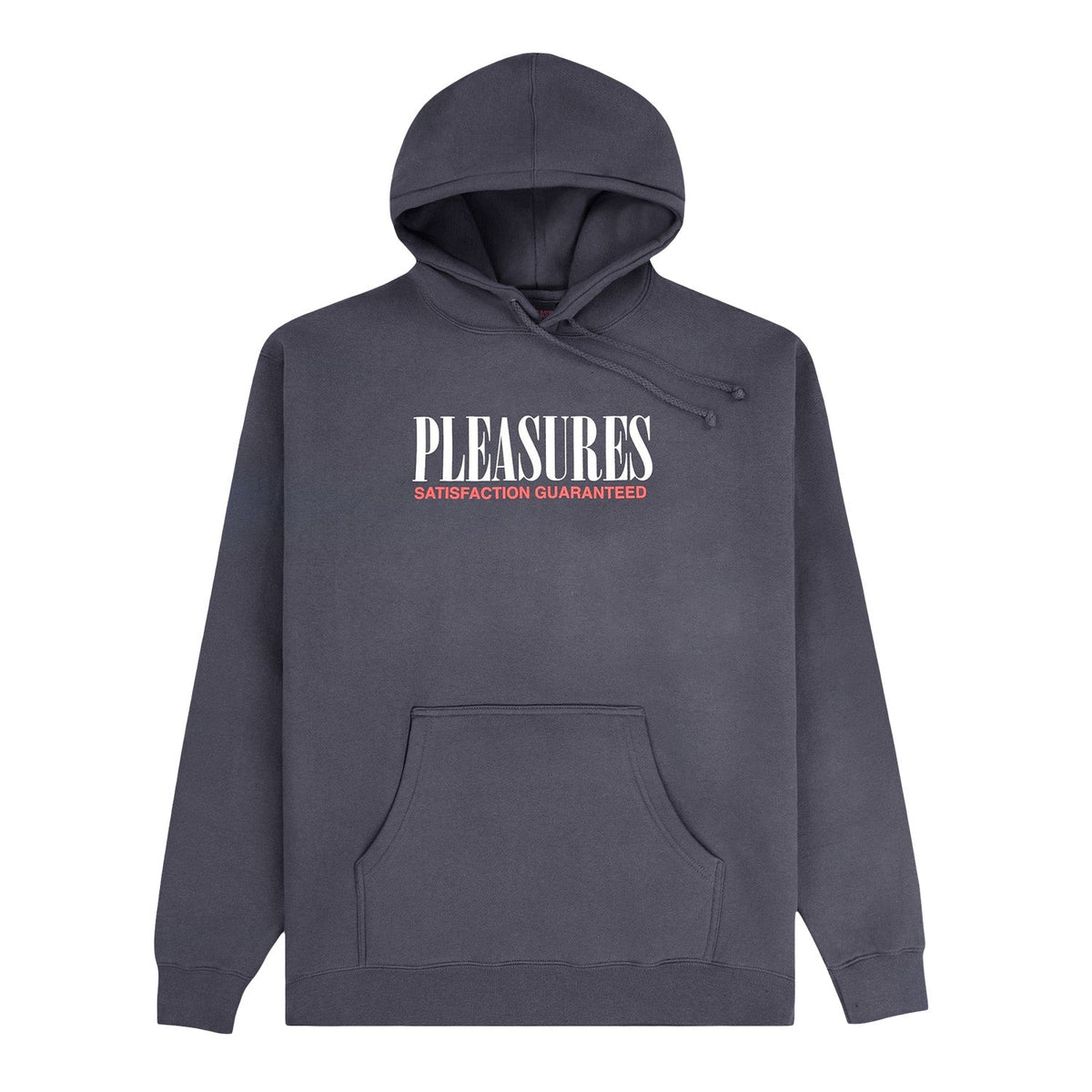 Pleasures Men Satisfaction Hoodie Asphalt - SWEATERS - Canada