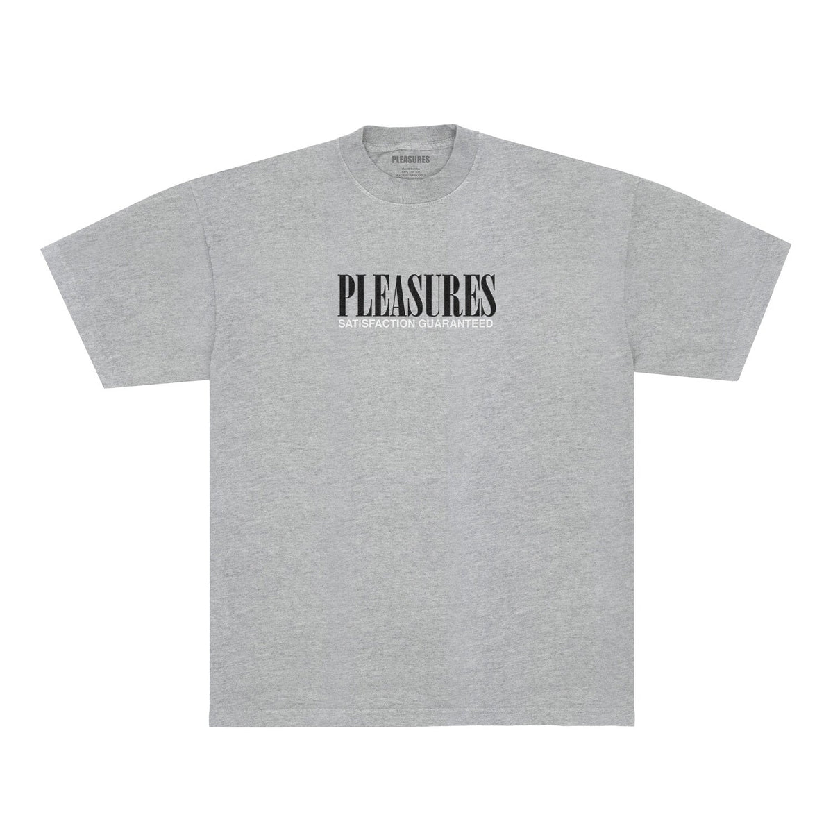Pleasures Men Satisfaction T-Shirt Grey - T-SHIRTS - Canada Main image