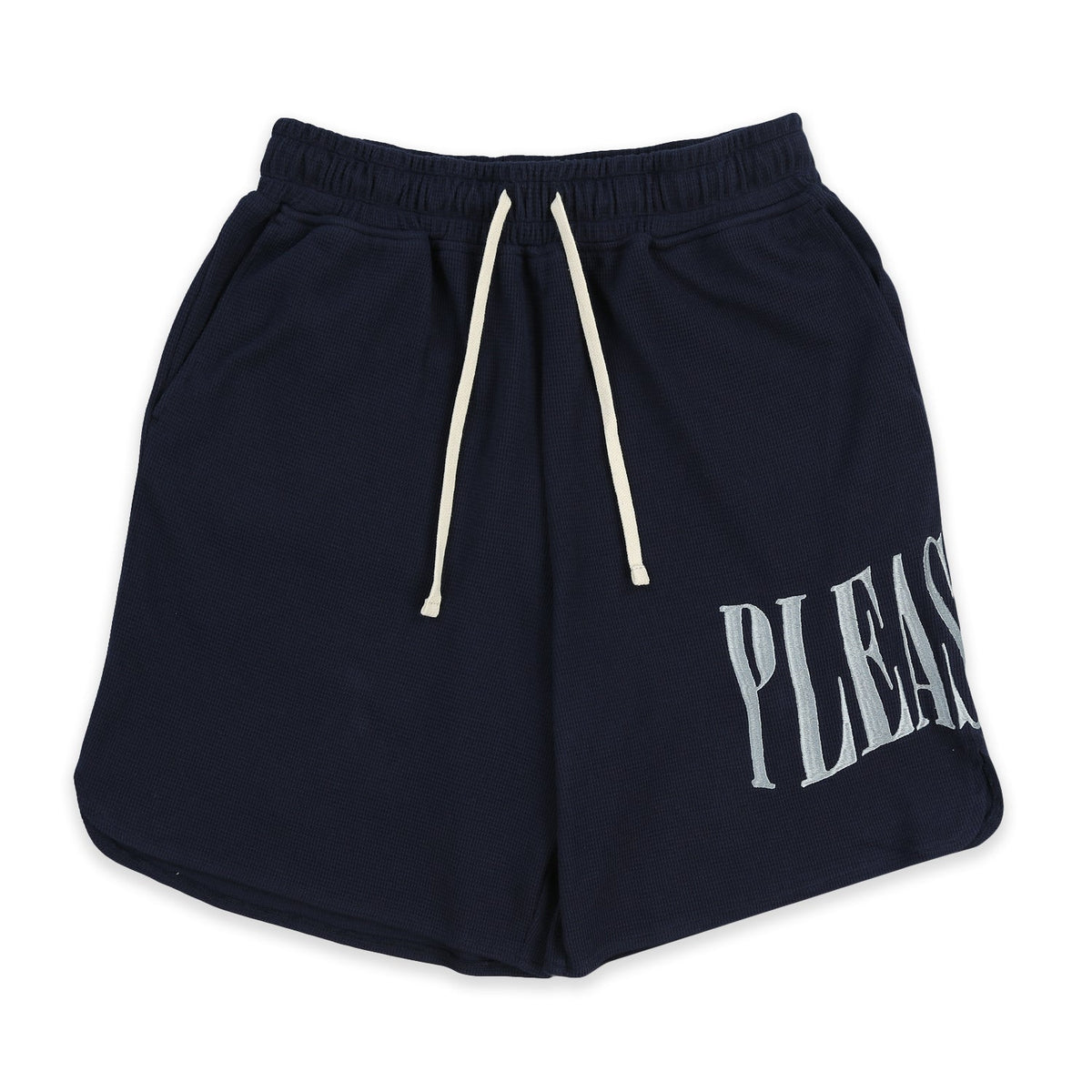 Pleasures Men Twitch Waffle Knit Short Navy - SHORTS - Canada Main image