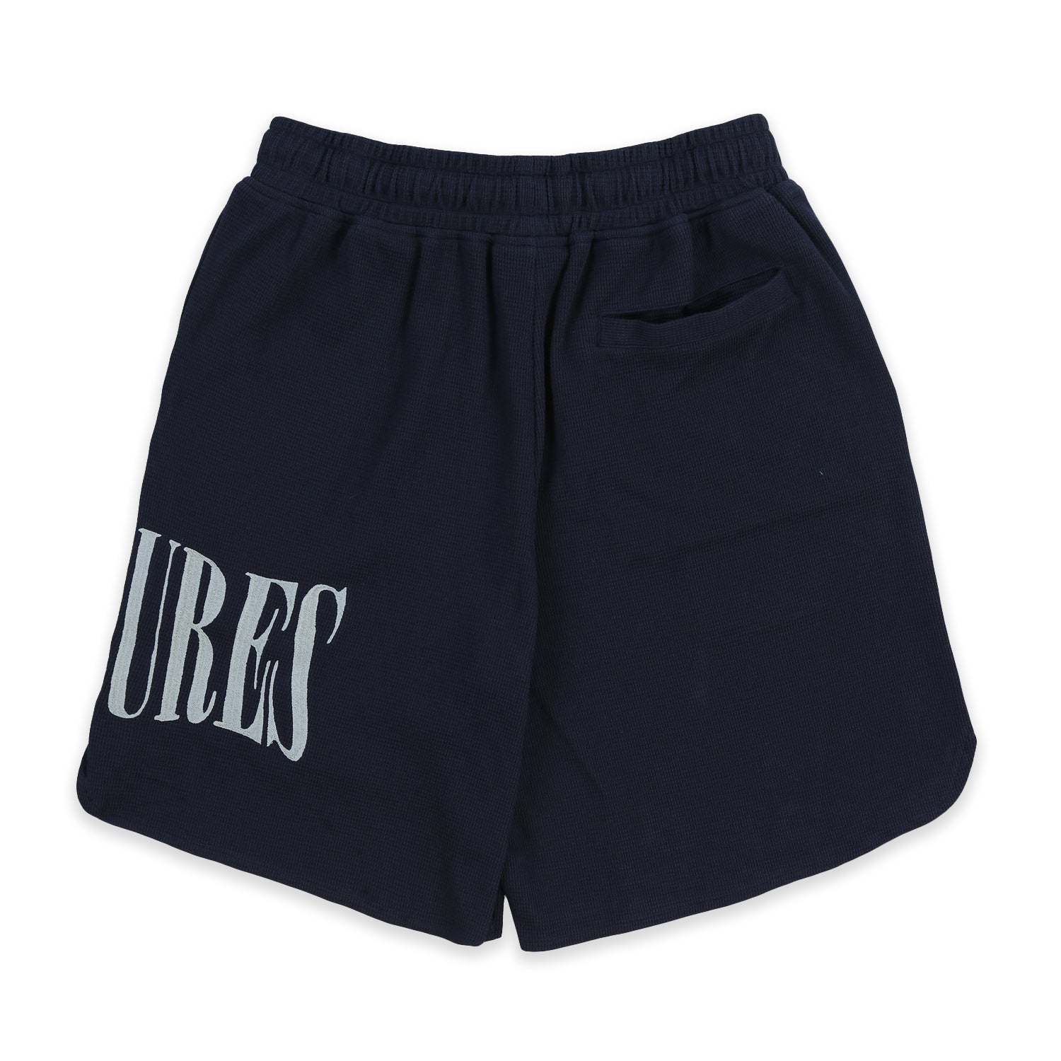 Pleasures Men Twitch Waffle Knit Short Navy Secondary image