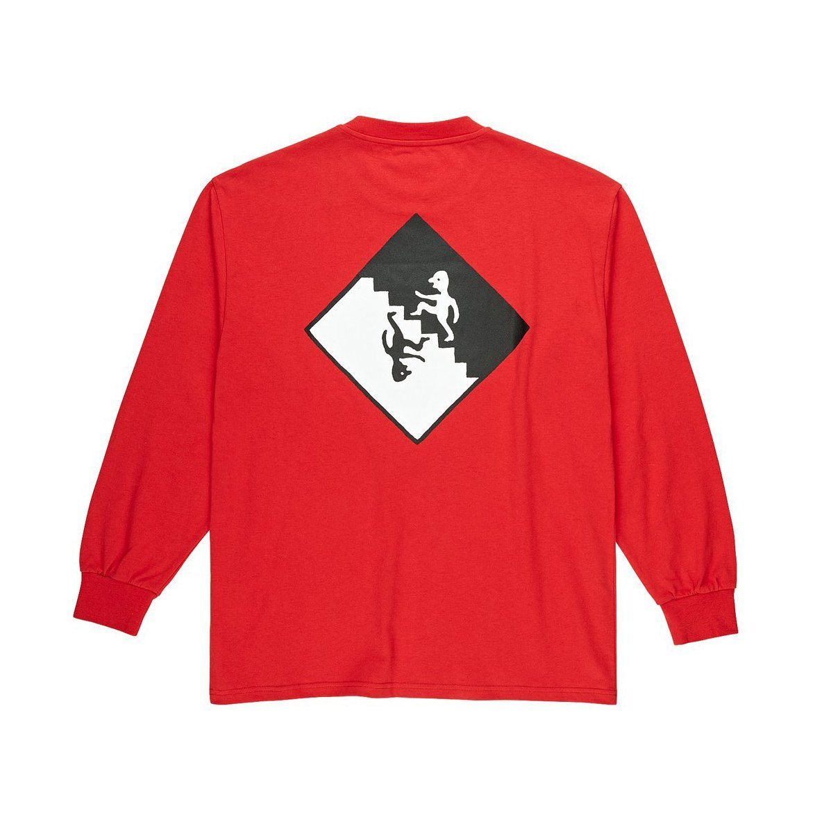 T-SHIRTS - Polar Skate Co Staircase LS Tee Red Men PSCSTAIRLS-RED Main image
