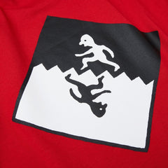 T-SHIRTS - Polar Skate Co Staircase LS Tee Red Men PSCSTAIRLS-RED