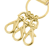 Porter Foil Key Holder Brown Gold - BAGS - Canada