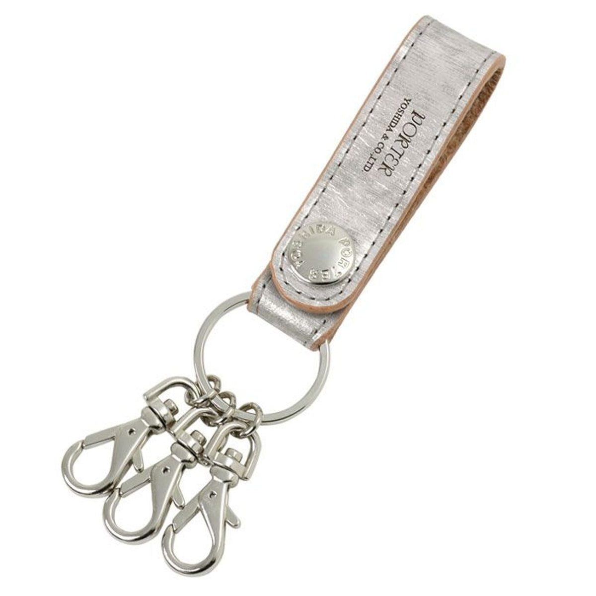 Porter Foil Key Holder Gray Silver - BAGS - Canada