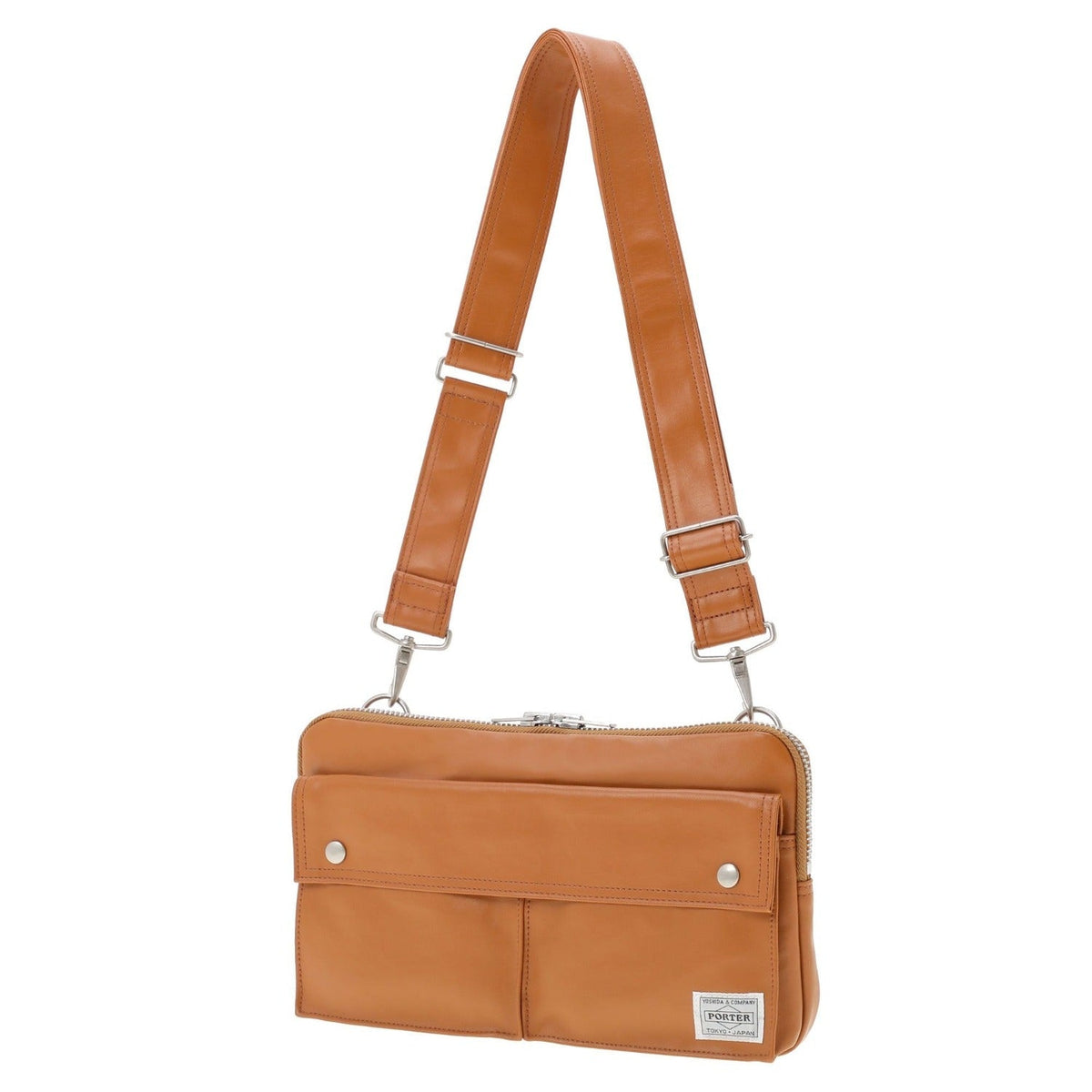 Porter Free Style Shoulder Bag Camel - BAGS - Canada Main image