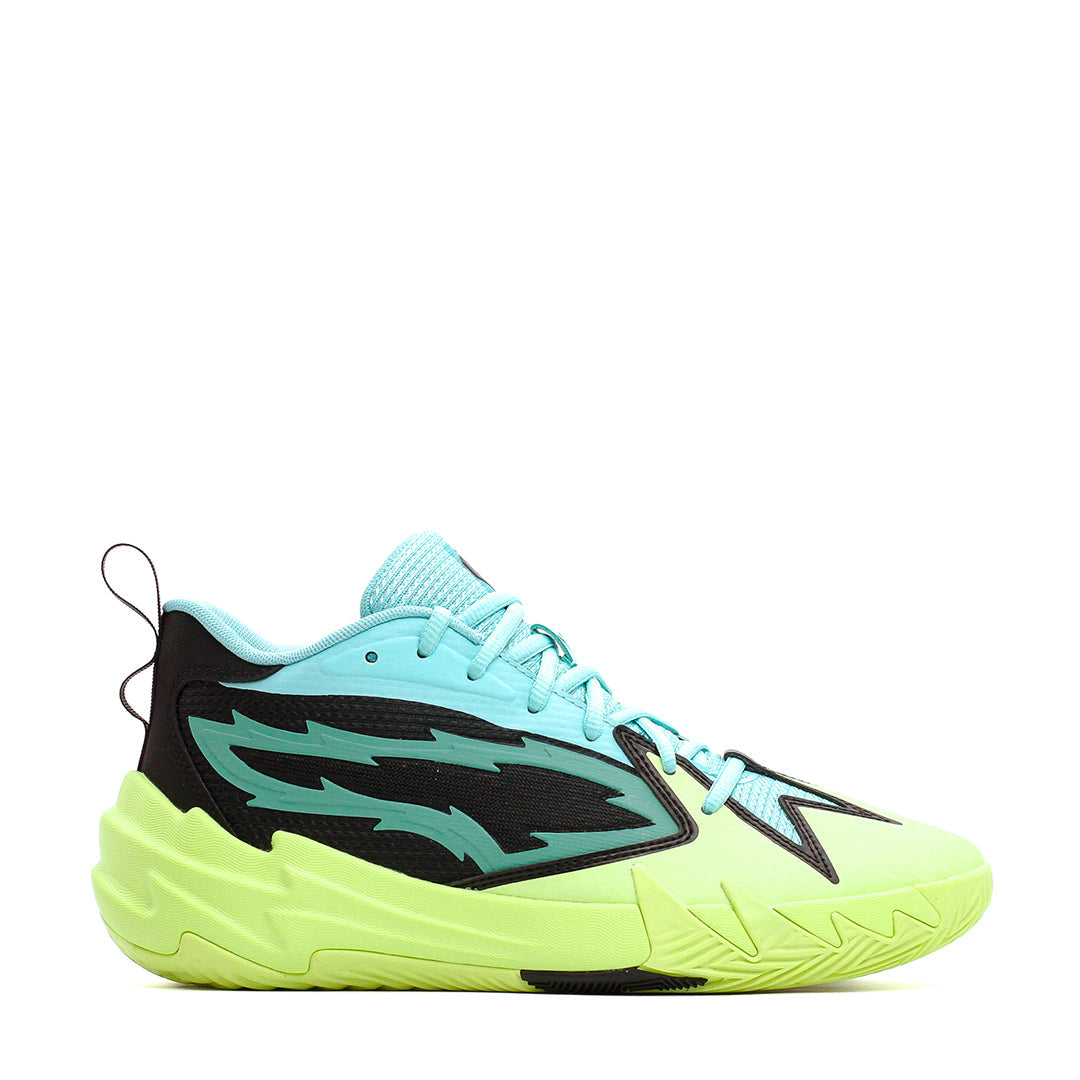 Puma Junior Scoot Zeros Team Blue Green 310416-05 - FOOTWEAR - Canada Main image