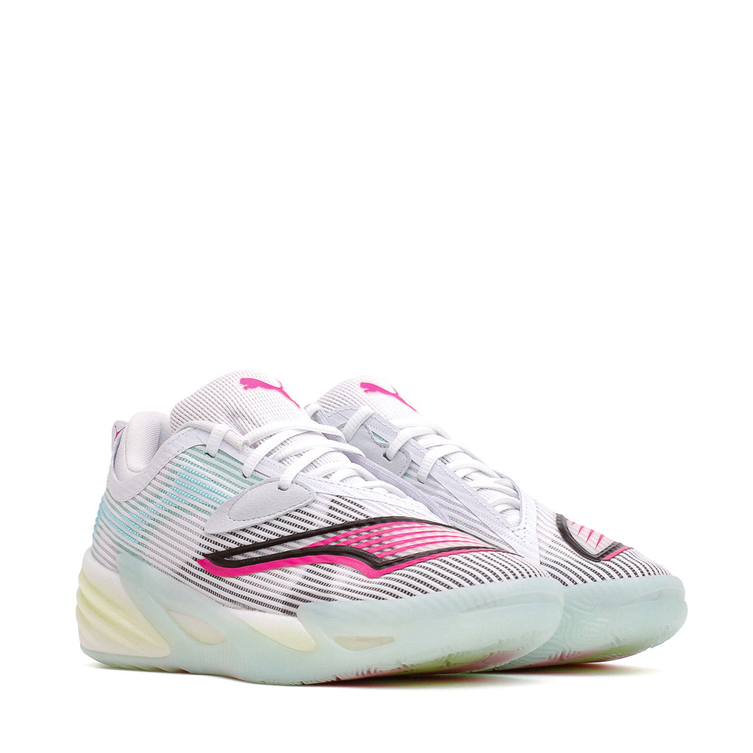 Puma Basketball Men All-Pro Nitro 2 White Mint Melt 311521-01 - FOOTWEAR - Canada
