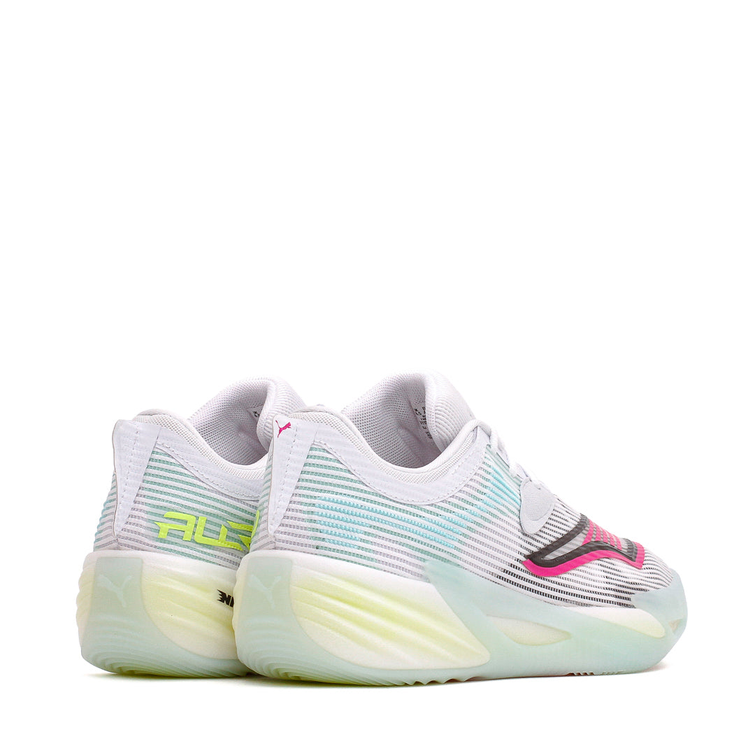 Puma Basketball Men All-Pro Nitro 2 White Mint Melt 311521-01 - FOOTWEAR - Canada
