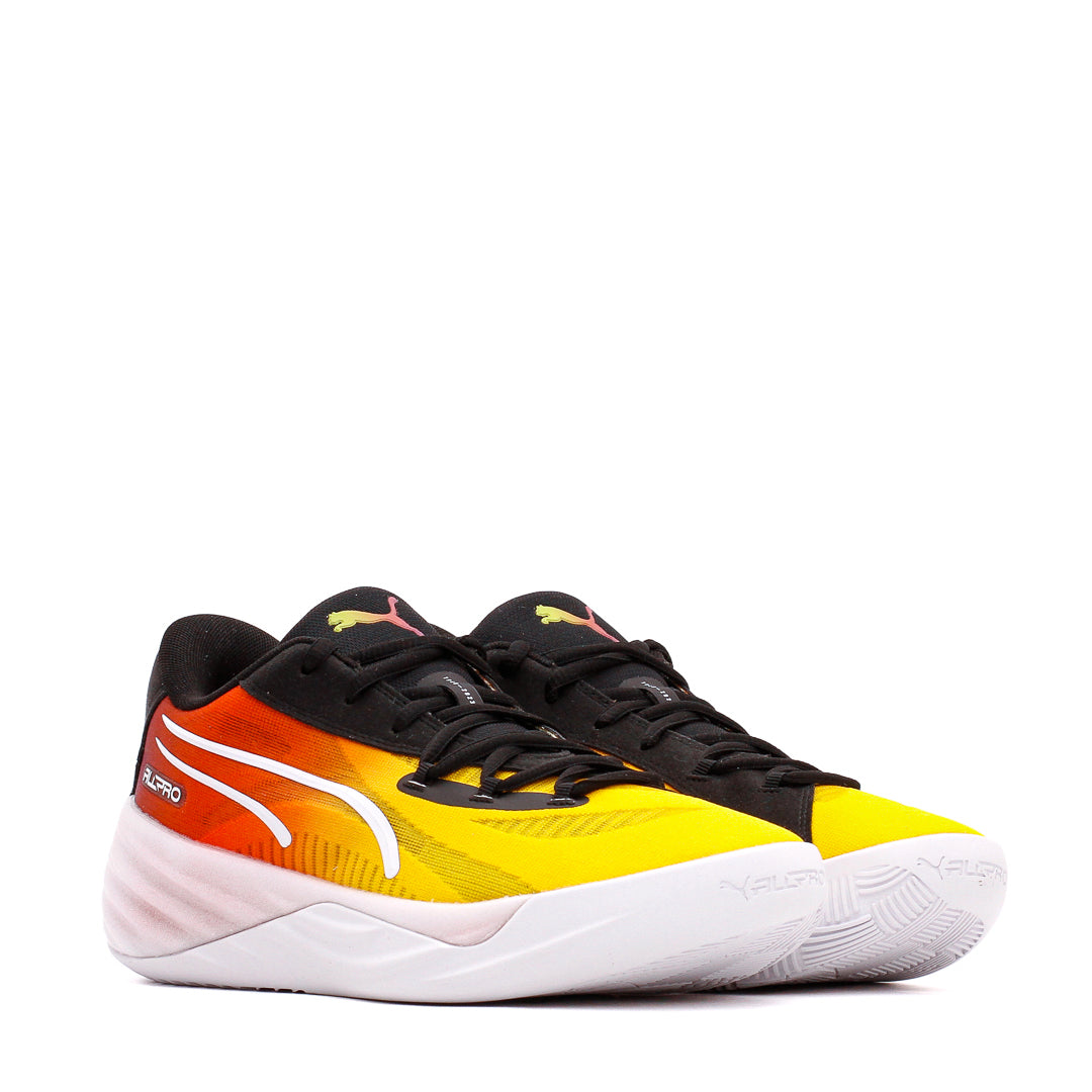 Puma Basketball Men All-Pro Nitro Showtime Yellow Sizzle Purple Glimmer 309890-01 Secondary image