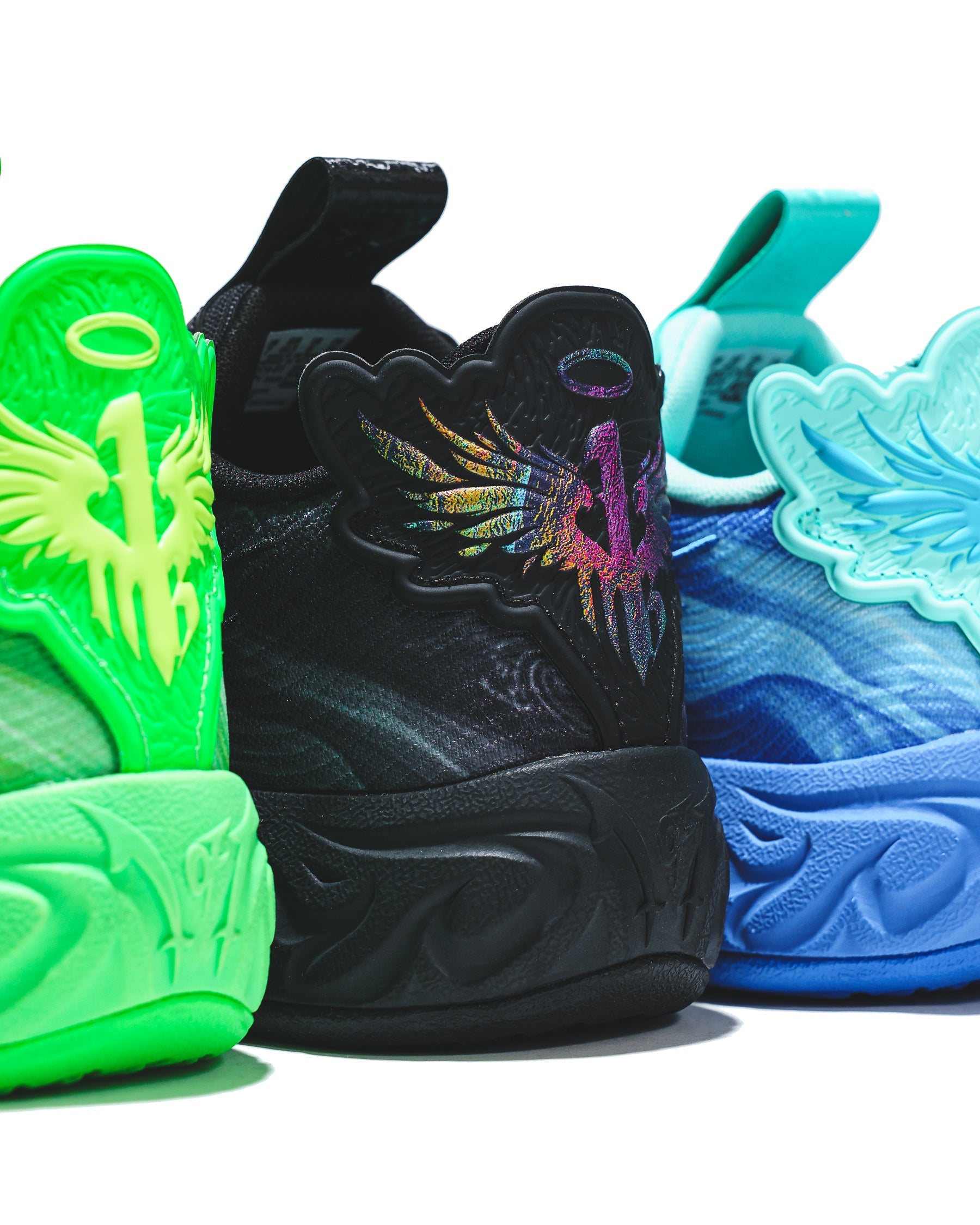 Puma Basketball Men LaMelo Ball MB.04 Lo Team Black Dark Amethyst 312174-01 - FOOTWEAR - Canada