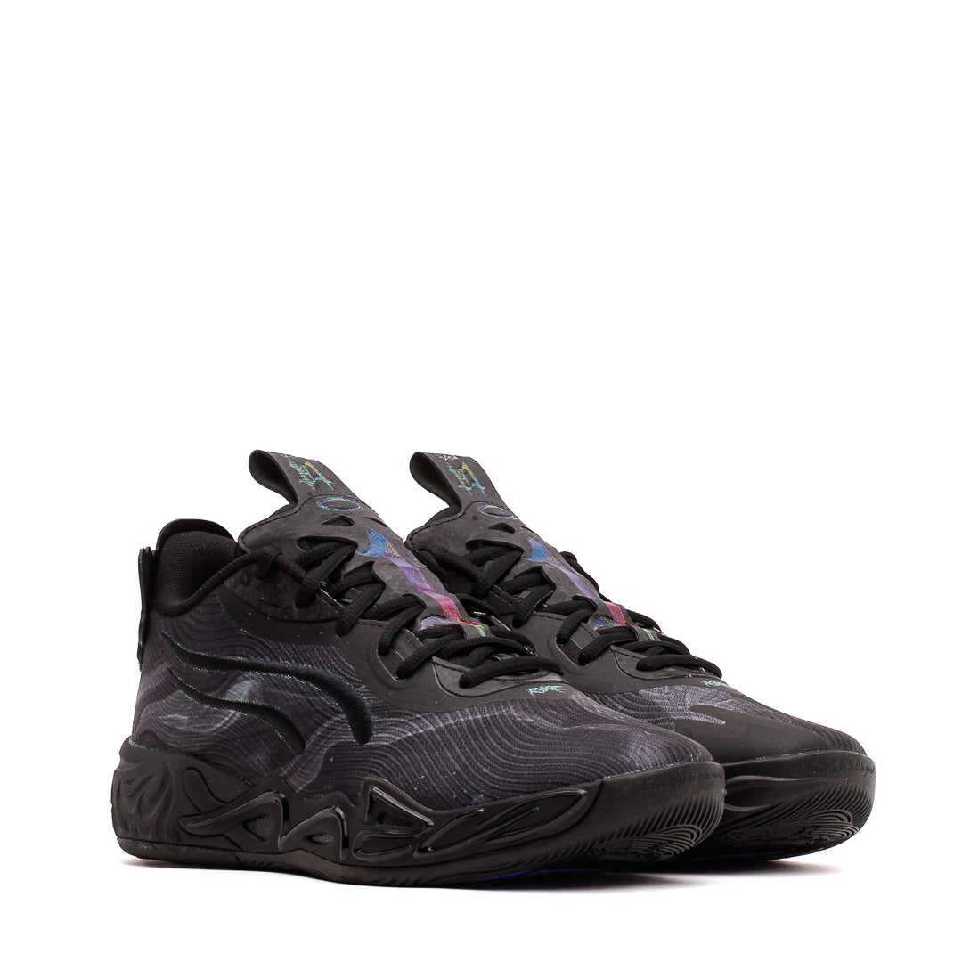Puma Basketball Men LaMelo Ball MB.04 Lo Team Black Dark Amethyst 312174-01 - FOOTWEAR - Canada